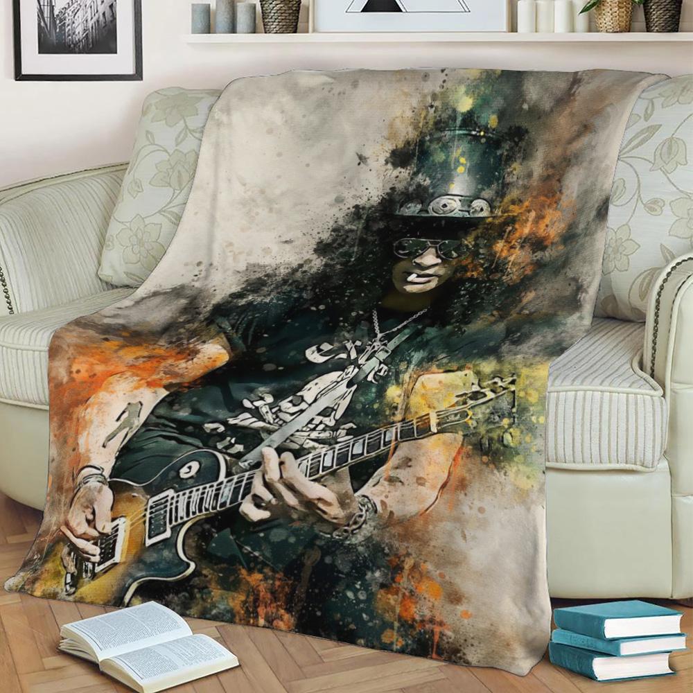 Slash Fleece Throw Blanket Meaningful Gift For Halloween Christmas