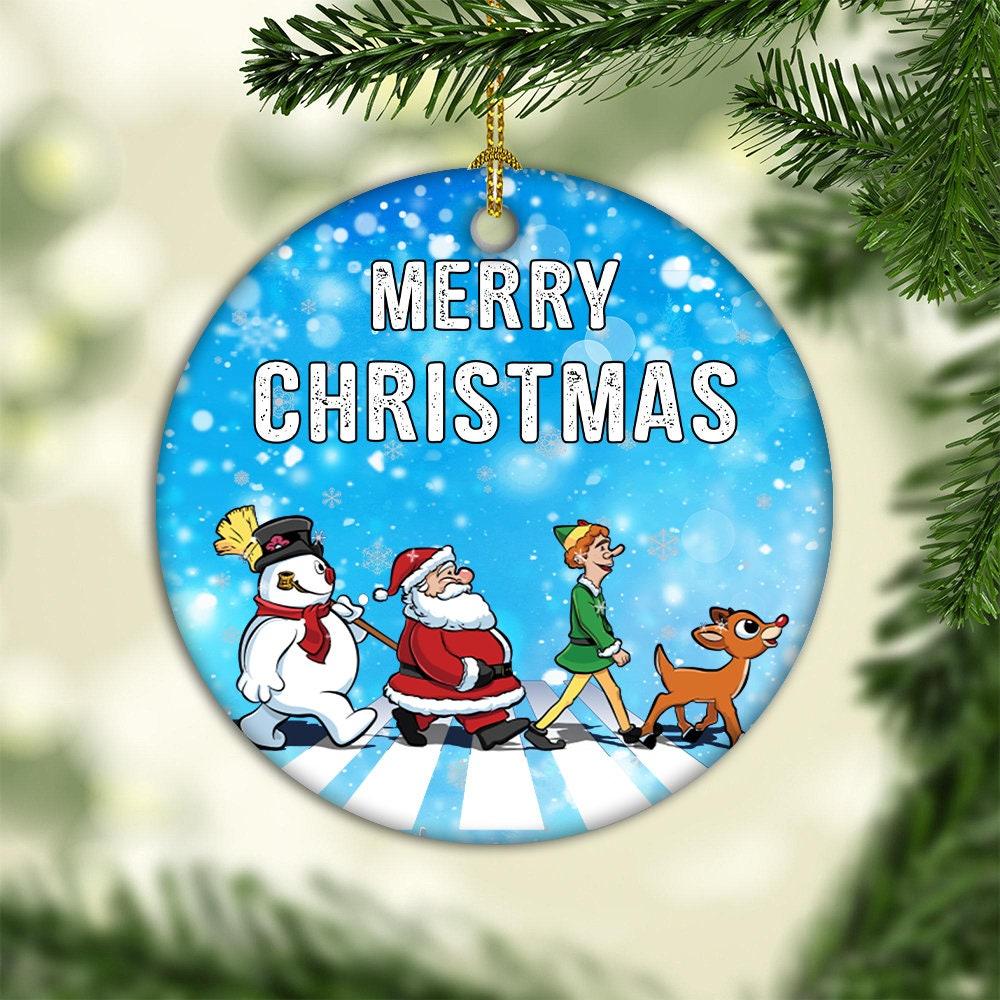 Snow Santa Claus 2022 Xmas Chirstmas Ornament Perfect And Unique Gifts For Family On Christmas