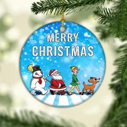 Snow Santa Claus 2022 Xmas Chirstmas Ornament Perfect And Unique Gifts For Family On Christmas