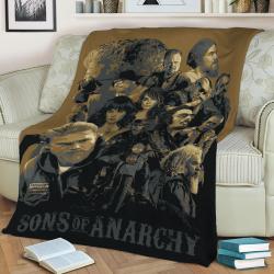 Sons Of Anarchy Fleece Throw Blanket Meaningful Gift For Halloween Christmas