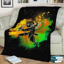 Soul Of The Dragon Fleece Throw Blanket Meaningful Gift For Halloween Christmas