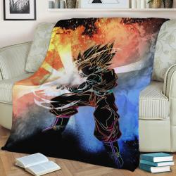 Soul Of The Energy Wave Fleece Throw Blanket Meaningful Gift For Halloween Christmas