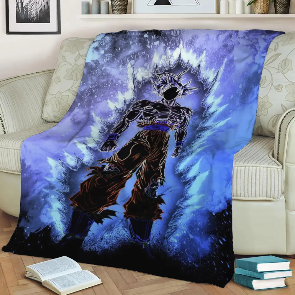 Soul Of The Instinct Fleece Throw Blanket Meaningful Gift For Halloween Christmas