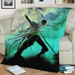 Soul Of The Pirate Hunter Fleece Throw Blanket Meaningful Gift For Halloween Christmas