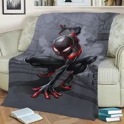 Spider-Man (Miles Morales) Fleece Throw Blanket Meaningful Gift For Halloween Christmas