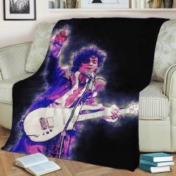 Spirit Of Prince Fleece Throw Blanket Meaningful Gift For Halloween Christmas