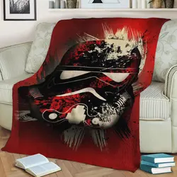 Splatter Fleece Throw Blanket Meaningful Gift For Halloween Christmas