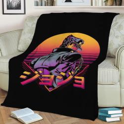 Stand User Fleece Throw Blanket Meaningful Gift For Halloween Christmas