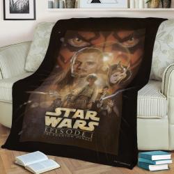 Star Wars Episode I The Phantom Menace Fleece Throw Blanket Meaningful Gift For Halloween Christmas
