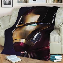 Stark Fleece Throw Blanket Meaningful Gift For Halloween Christmas
