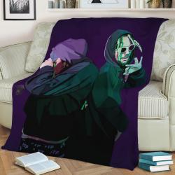 Suicide Boys Wpap Pop Art Fleece Throw Blanket Meaningful Gift For Halloween Christmas