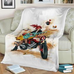 Supergiant Music Tribute Fleece Throw Blanket Meaningful Gift For Halloween Christmas