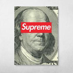 Supreme Benjamin Wall Art Canvas Meaning Gift For Birthday Christmas