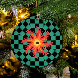 Tanjiro Demon Slayer Mica Ornament Perfect Gift For Holiday Perfect And Unique Gifts For Family On Christmas