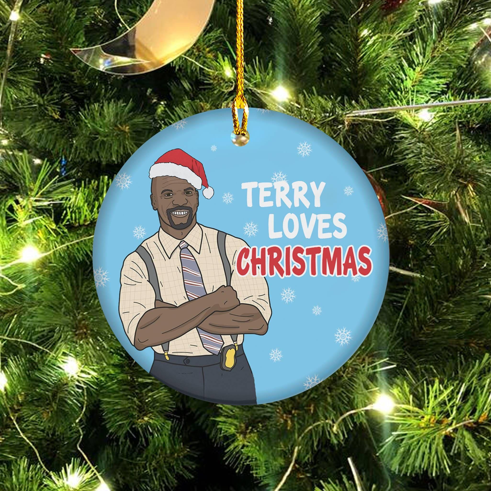 Terry Crews Brooklyn 99 Loves Christmas Ornament Perfect And Unique Gifts For Family On Christmas