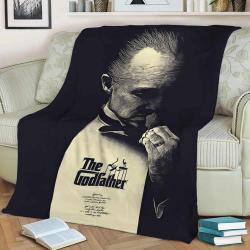 The Godfather Poster 3 Fleece Throw Blanket Meaningful Gift For Halloween Christmas
