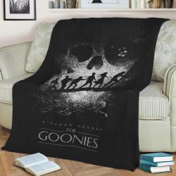 The Goonies Fleece Throw Blanket Meaningful Gift For Halloween Christmas
