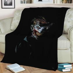The Joker By Greg Capullo Fleece Throw Blanket Meaningful Gift For Halloween Christmas