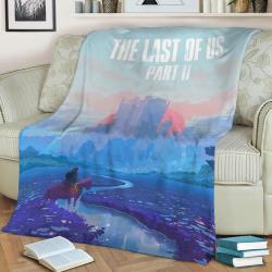 The Last Of Us Part Ii Fleece Throw Blanket Meaningful Gift For Halloween Christmas