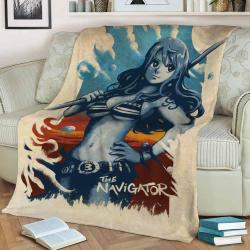 The Navigator Fleece Throw Blanket Meaningful Gift For Halloween Christmas