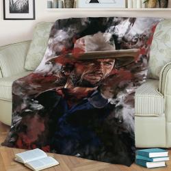 The Outlaw Josey Wales Fleece Throw Blanket Meaningful Gift For Halloween Christmas