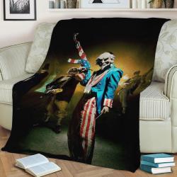 The Purge Election Year Fleece Throw Blanket Meaningful Gift For Halloween Christmas