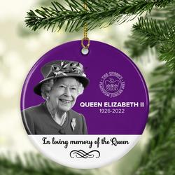 The Queen s Platinum Jubilee Emblem Queen Elizabeth II Ornament Perfect And Unique Gifts For Family On Christmas