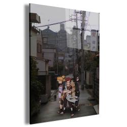 Three Sand Ninjas Wall Art Canvas Christmas Gift For Son Daughter