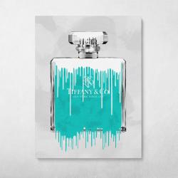 Tiffany x Chanel Paint Drip Wall Art Canvas Meaning Gift For Birthday Christmas