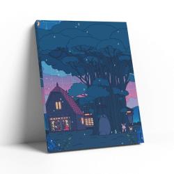 Totoro Wall Art Canvas Meaning Birthday Christmas Gift For Son Daughter