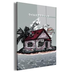 Trap House Warm Wall Art Canvas Christmas Gift For Son Daughter Halloween