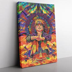 Trippy Naruto Canvas Print Wall Art Canvas Christmas Gift For Son Daughter