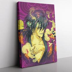Trippy Smokin Shinsuke Gintama Canvas Print Wall Art Canvas Christmas Gift For Son Daughter