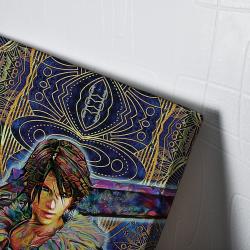 Trippy Squall Final Fantasy 8 Canvas Print Wall Art Canvas Christmas Gift For Son Daughter