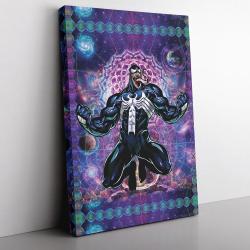 Trippy Venom Marvel Canvas Print Wall Art Canvas Christmas Gift For Son Daughter