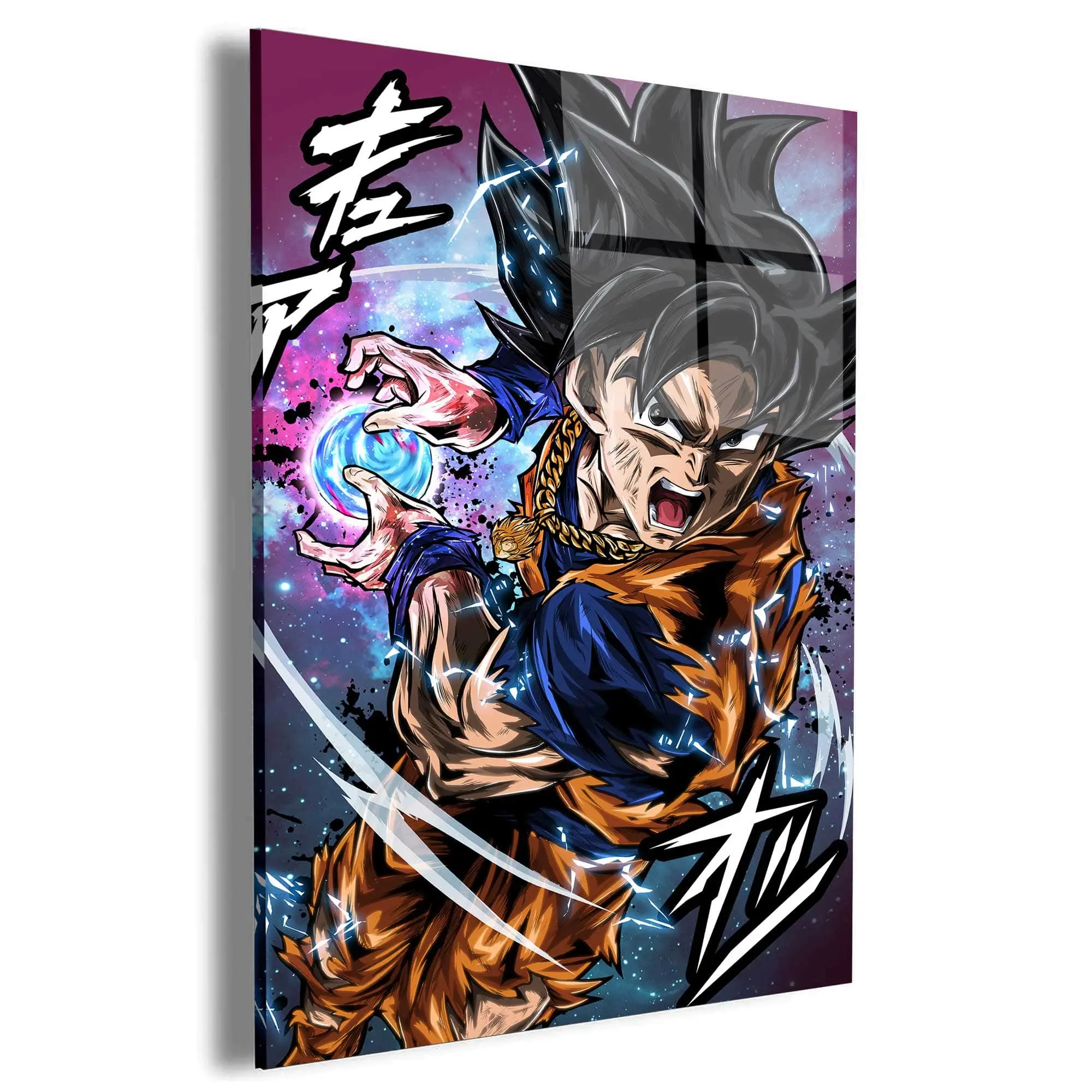 Ultra Instinct Goku Wall Art Canvas Christmas Gift For Son Daughter