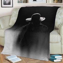 Undertaker Fleece Throw Blanket Meaningful Gift For Halloween Christmas