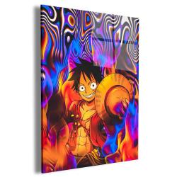 Up in Flames Wall Art Canvas Meaning Birthday Christmas Gift For Son Daughter