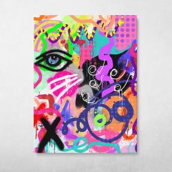 Urban Abstract Wall Art Canvas Meaning Gift For Birthday Christmas