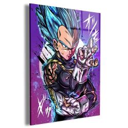Vegeta SS God Blue Wall Art Canvas Christmas Gift For Son Daughter