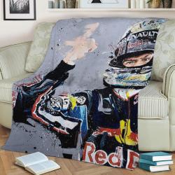 Vettel Rd Fleece Throw Blanket Meaningful Gift For Halloween Christmas