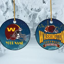 Washington Football Game Day Chritmas 2022 Ornament Perfect And Unique Gifts For Family On Christmas