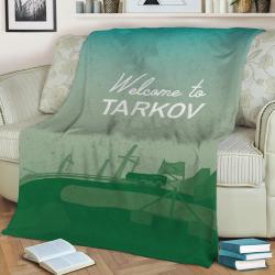Welcome To Tarkov Fleece Throw Blanket Meaningful Gift For Halloween Christmas