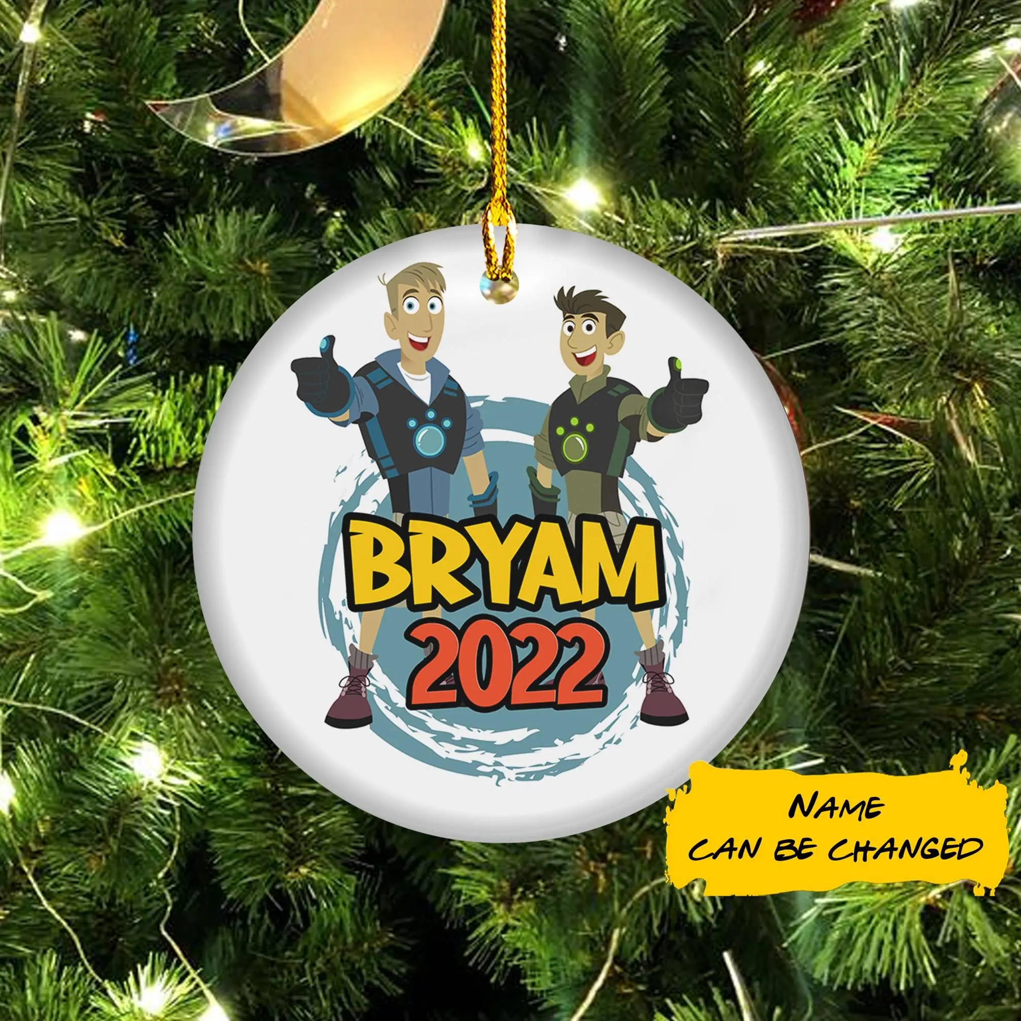 Wild Kratts Christmas Family Ornament Gift Perfect And Unique Gifts For Family On Christmas