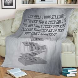 Wolf Of Wall Street Quote Fleece Throw Blanket Meaningful Gift For Halloween Christmas