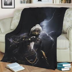 Wraith The Best Poster Fleece Throw Blanket Meaningful Gift For Halloween Christmas