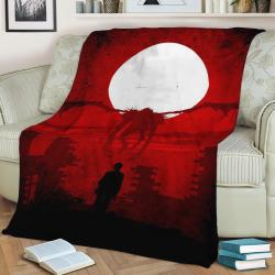 Yagami Is Kira Fleece Throw Blanket Meaningful Gift For Halloween Christmas
