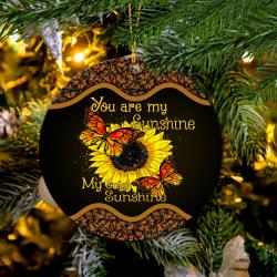 You Are My Sunshine My Only Sunshine Mica Ornament Perfect Gift For Holiday Perfect And Unique Gifts For Family On Christmas