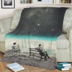 You Were There Fleece Throw Blanket Meaningful Gift For Halloween Christmas