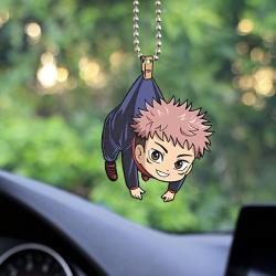 Yuji Itadori Jujutsu Kaisen Anime Car Ornament Custom Car Accessories Decorations Perfect And Unique Gifts For Family On Christmas